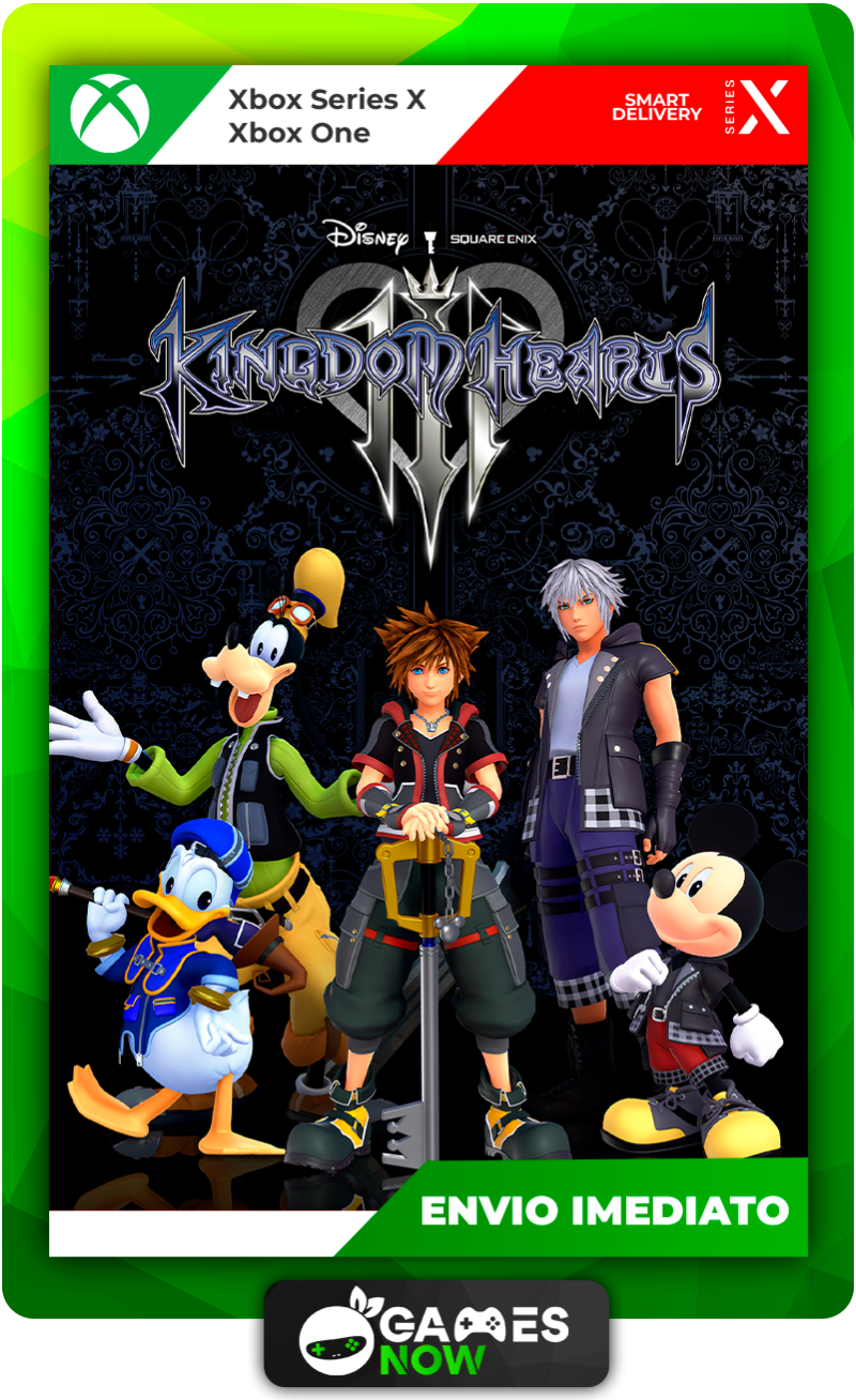 Kingdom Hearts III Xbox One | Series XS Mídia Digital