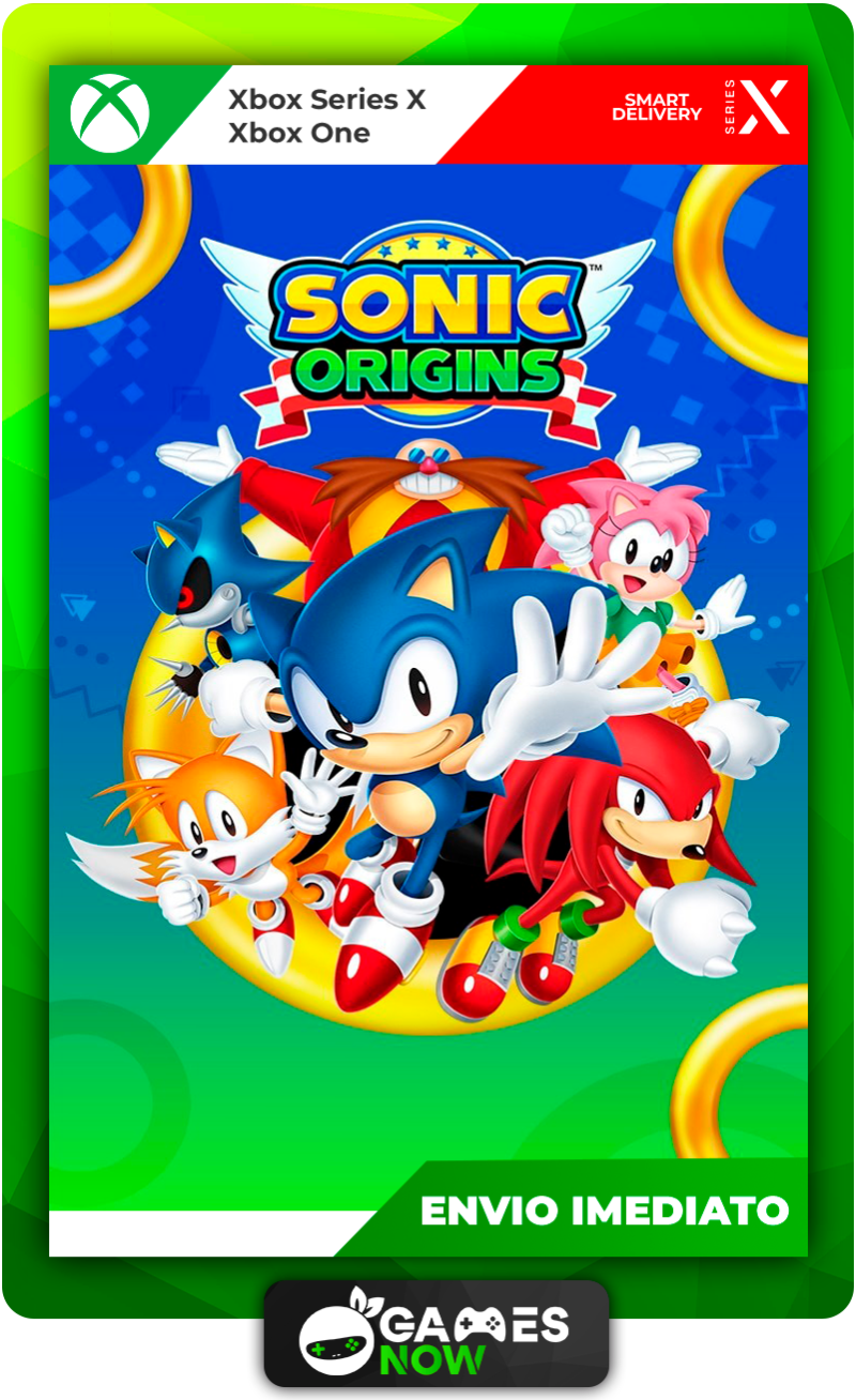 Sonic Origins Xbox One | Series XS Mídia Digital