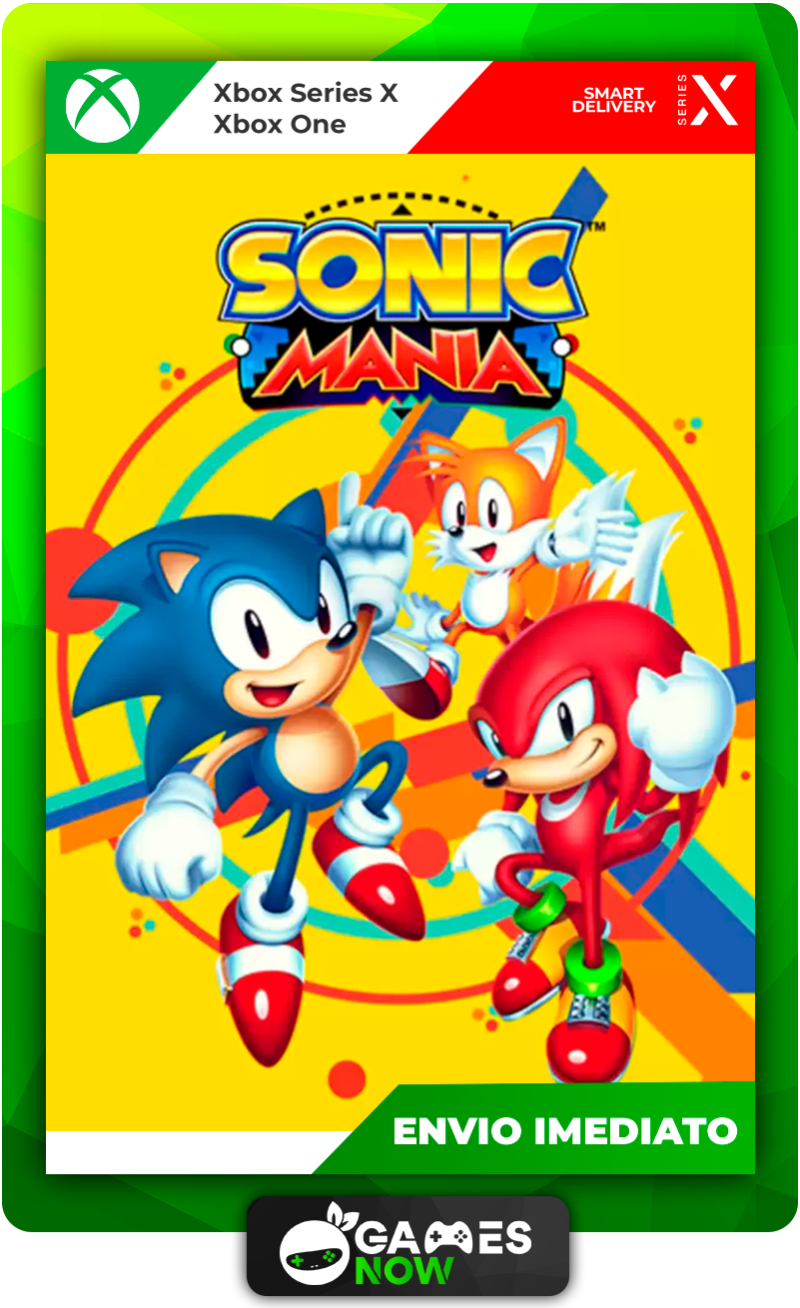 Sonic Mania Xbox One | Series XS Mídia Digital