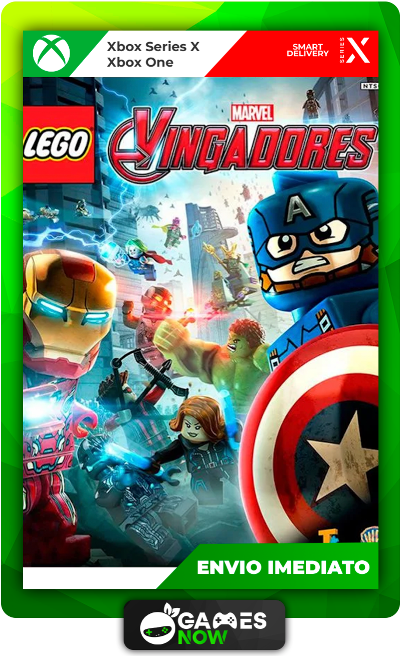 Lego Marvels Vingadores Xbox One | Series XS Mídia Digital