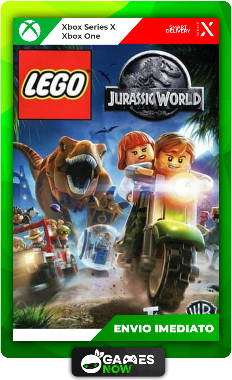 Lego Jurassic World O Mundo Dos Dinossauros Xbox One | Series XS Mídia Digital