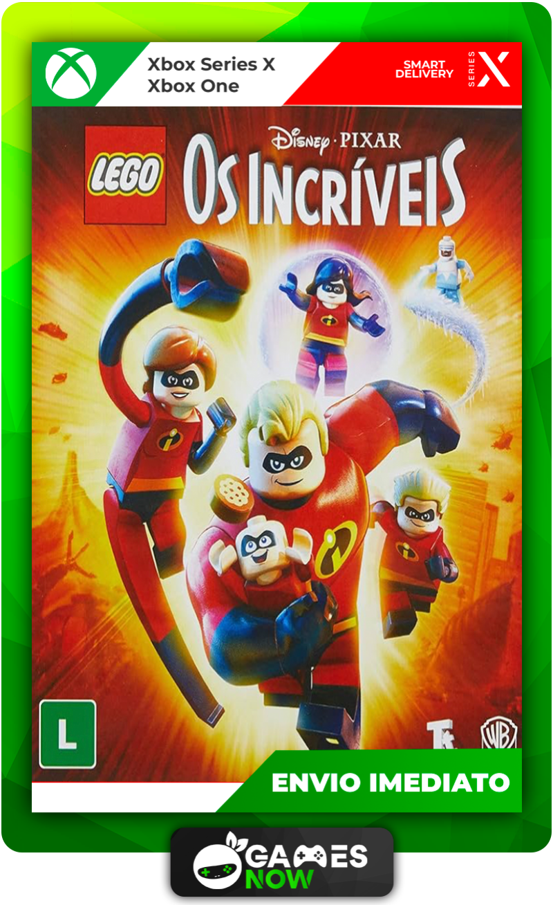 Lego Os Incríveis Xbox One | Series XS Mídia Digital