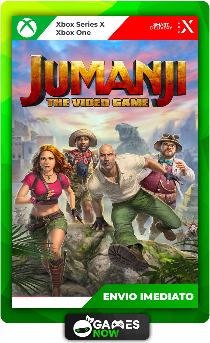 Jumanji The Video Game Xbox One | Series XS Mídia Digital