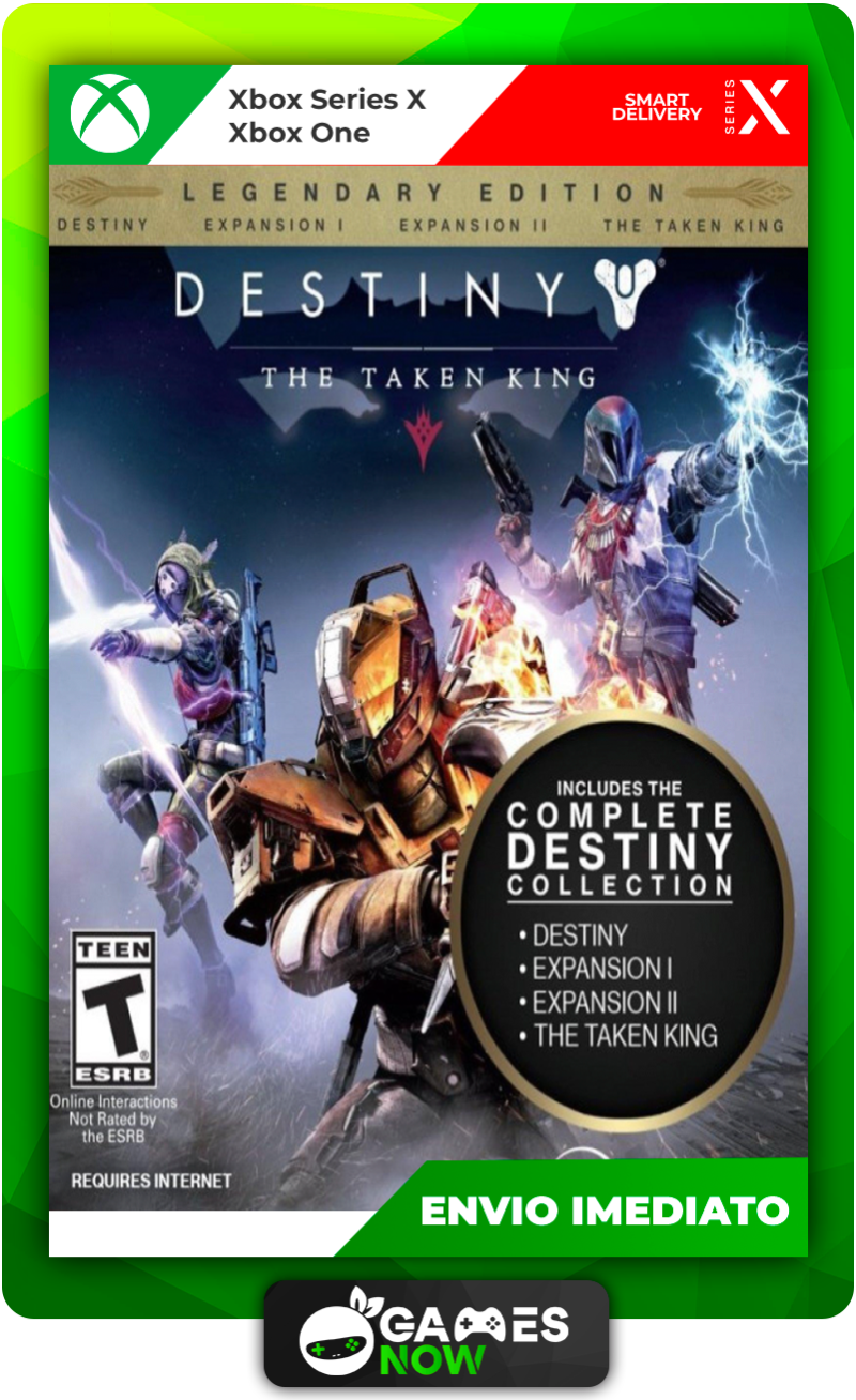 Destiny The Taken King Xbox One | Series XS Mídia Digital
